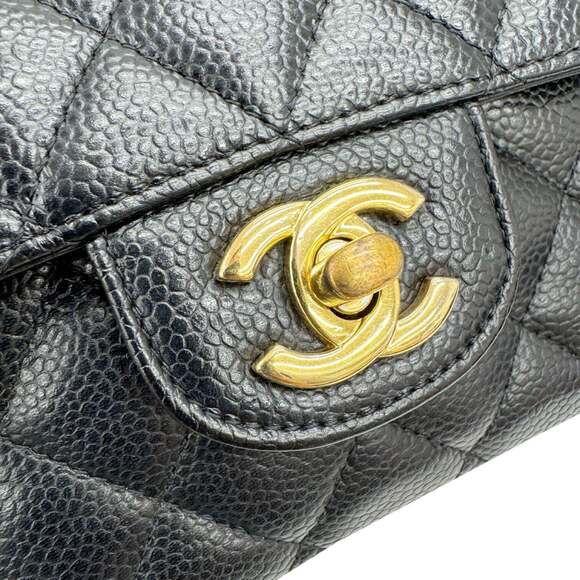 CHANEL Black Caviar Leather Wallet - Picture 10 of 13